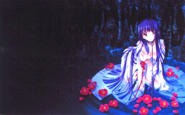 CARNELIANの絵画作品　タイトルは、深淵
